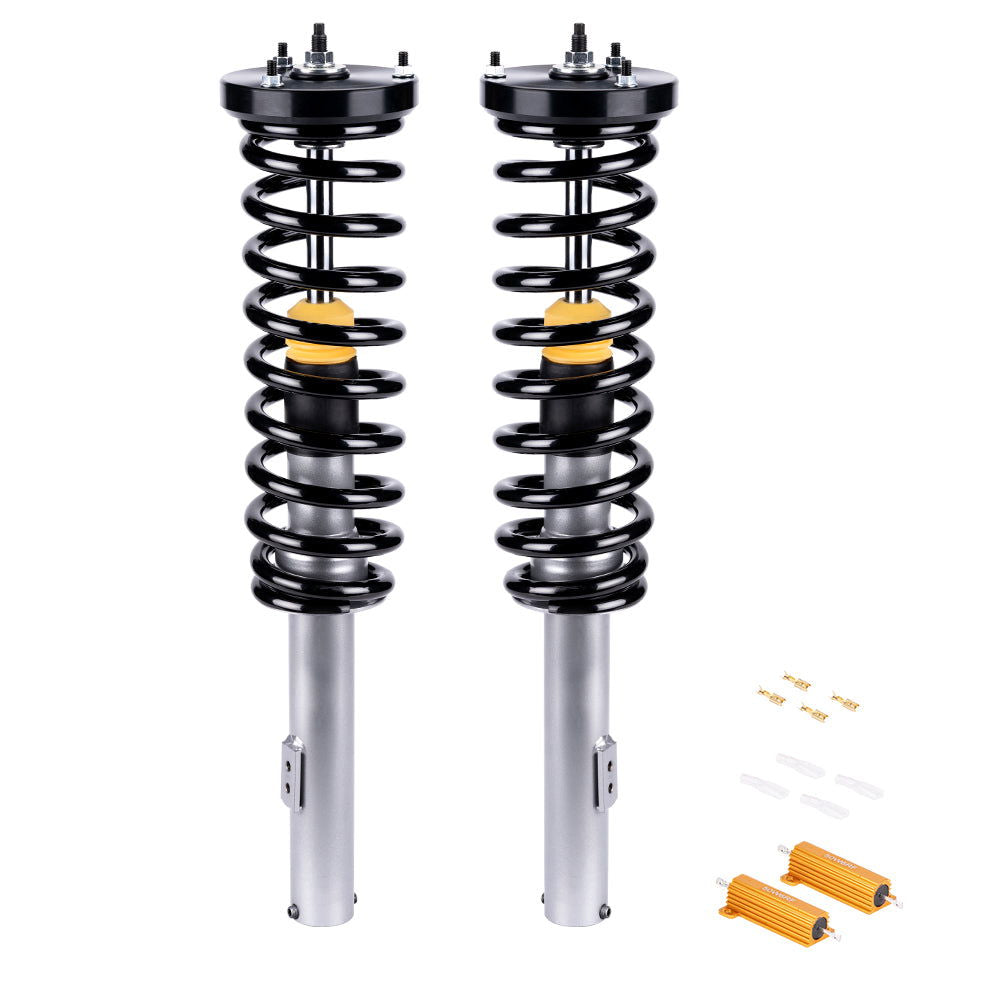 Front Air to Coil Spring Suspension Conversion Kit Mercedes-Benz S Class S430 2000-2006 lowering kit - Parts Agent