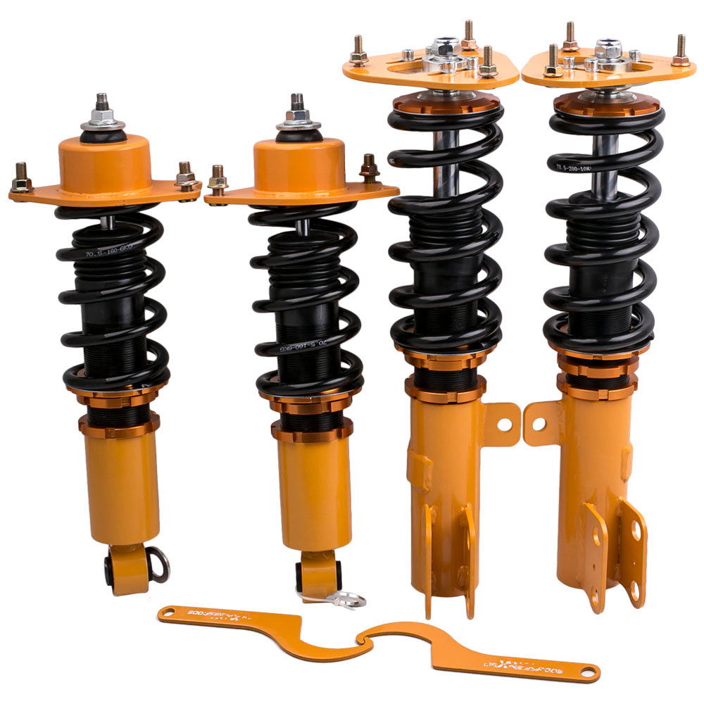 Full Coilovers Kits Toyota Corolla 09-17 E140 E170 Adj. Height Shocks Struts lowering kit - Parts Agent
