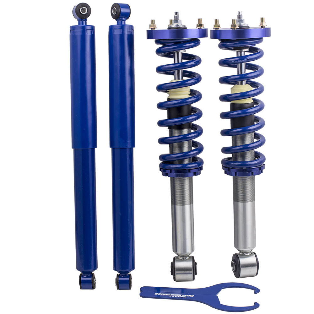 Full Set Complete Shocks and Struts Ford F-150 2005 2006 2007 2008 2WD lowering kit - Parts Agent