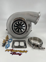 G42 G42-1450 Dual Ball Bearing Turbo Point Milled Wheel T4 1.15 Vband Turbine - Parts Agent