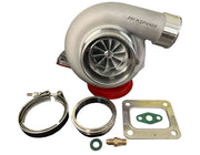 GT3584 GTX3584RS Billet Wheel Turbo T3 .82 A/R V Band Turbine Housing Anti Surge - Parts Agent