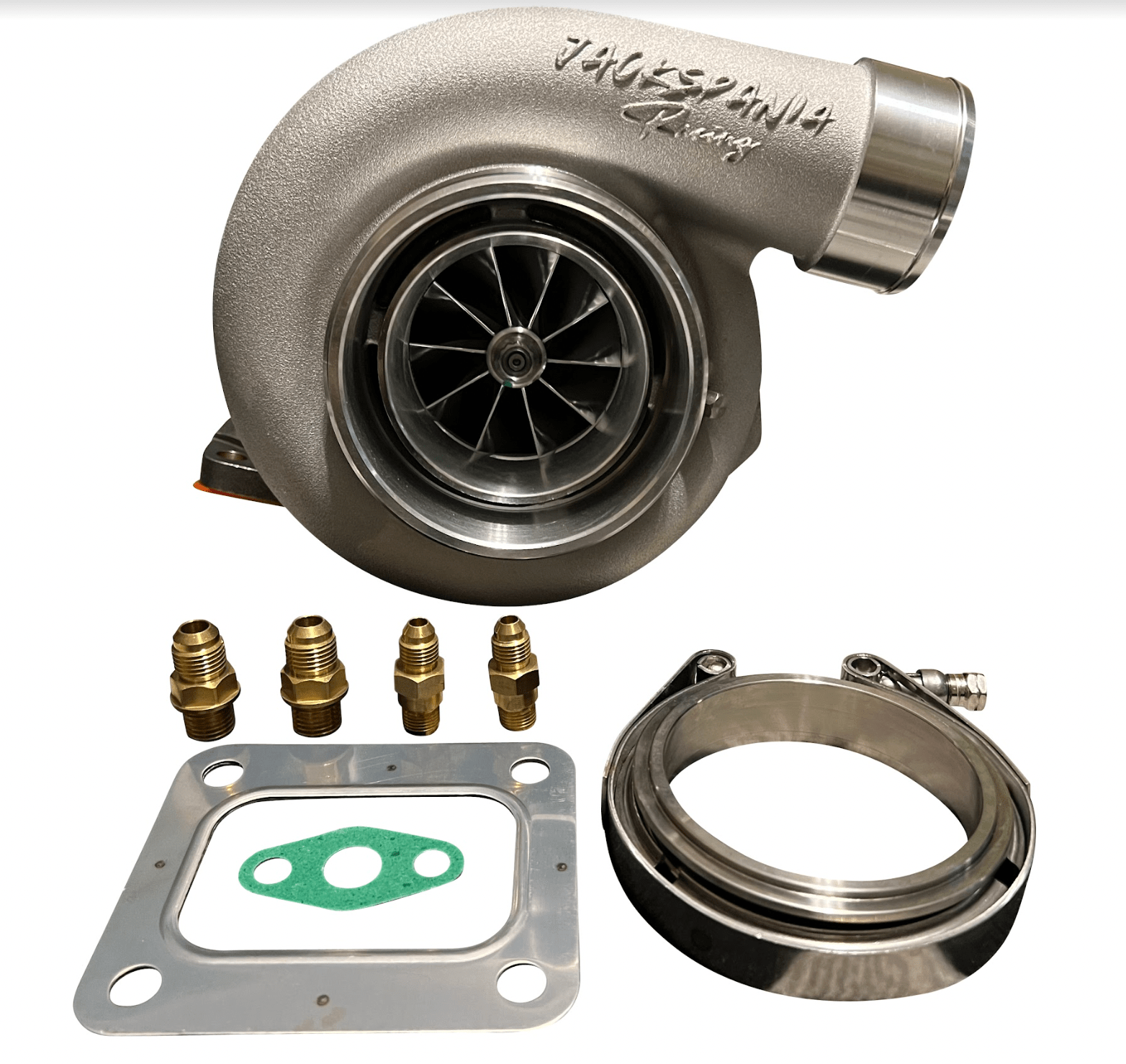 Gen II 2 GTX3582R GT35 T4 .82AR Turbine Housing Dual Ceramic Ball Bearing Turbo - Parts Agent