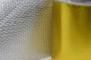 Giant Gold Reflective Thermal Heat Shield Tape Protect 4''x15' Roll Turbo Engine - Parts Agent
