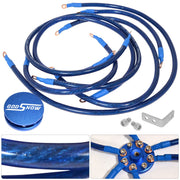 Godsnow Universal Ground Wire Kit Blue - Parts Agent