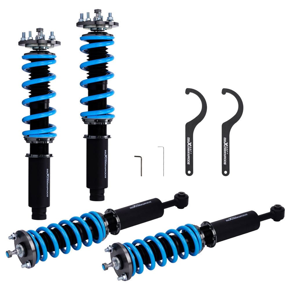 Height and damper adjustable spring shock absorber coilover set Honda Accord 2003-2007 lowering kit - Parts Agent