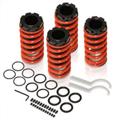 Honda Accord 1990-1997 / Prelude 1992-2001 Coilover Sleeves Kit Red - Parts Agent