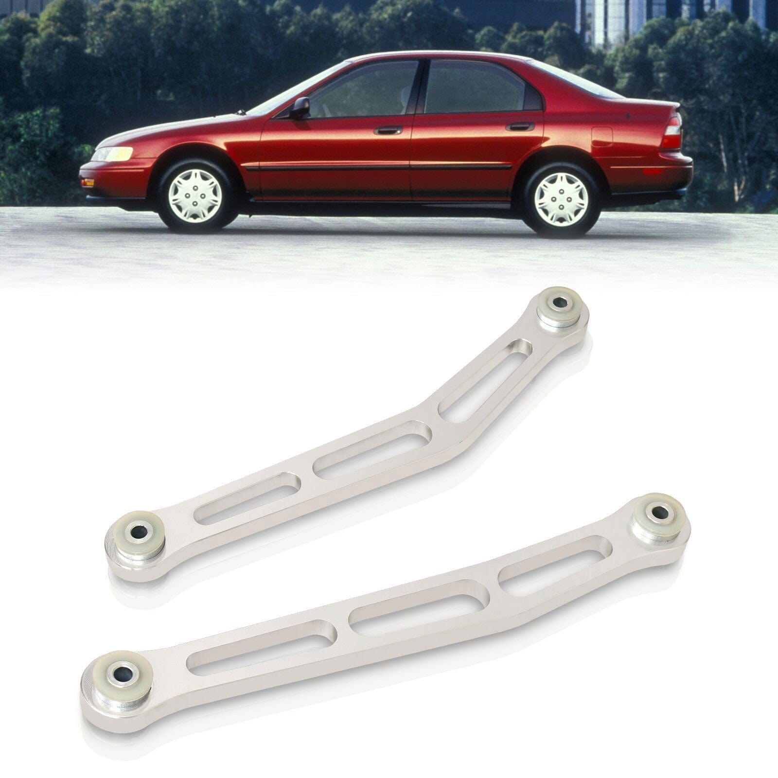 Honda Accord 1994-1997 Rear Lower Control Arms Polished - Parts Agent