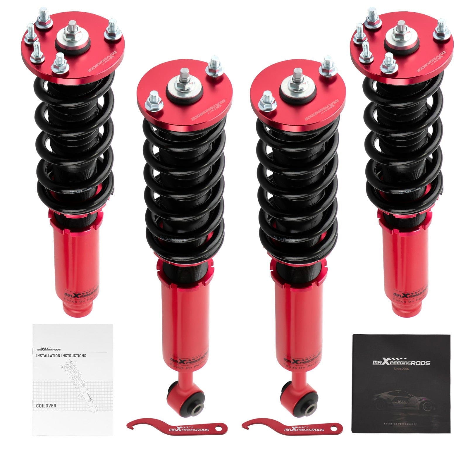 Honda Accord 1999-2003 Acura 1998-2002 TL Suspension Kit Full Coilovers Struts Shock lowering kit - Parts Agent