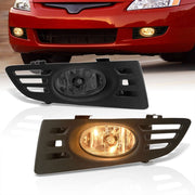 Honda Accord 2DR 2003-2005 Front Fog Lights Smoked Len (Includes Switch & Wiring Harness) - Parts Agent