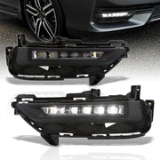 Honda Accord 2DR 2016-2017 Front Fog Lights Clear Len (Includes Switch & Wiring Harness) - Parts Agent