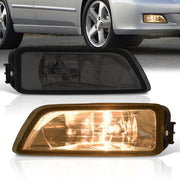 Honda Accord 4DR 2003-2005 / Acura TL 2004-2008 Front Fog Lights Smoked Len (Includes Switch & Wiring Harness) - Parts Agent