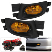 Honda Accord 4DR 2003-2005 Front Fog Lights Amber Len (Includes Switch & Wiring Harness) - Parts Agent