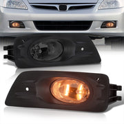 Honda Accord 4DR 2006-2007 Front Fog Lights Smoked Len (Includes Switch & Wiring Harness) - Parts Agent