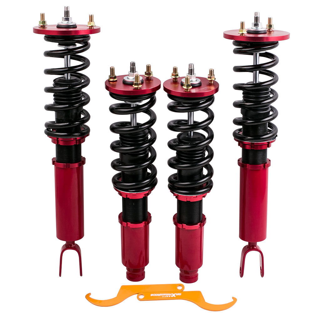 Honda Accord 94-97 Acura 97-99 CB CD Adj Height Shocks Racing Coilovers lowering kit - Parts Agent