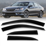 Honda Accord Sedan 2013-2017 4 Door Tape On Window Visors - Parts Agent