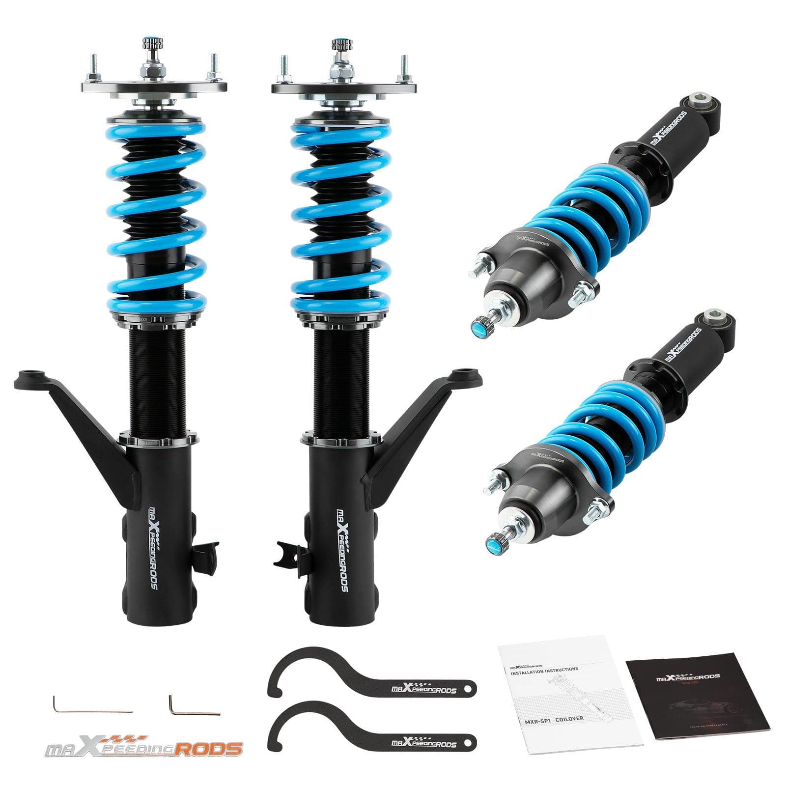 Honda CRV CR-V 02-06 Racing Coilover Lowering Kit Adj. Damper Lowering kit - Parts Agent