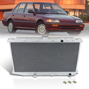 Honda Civic 1988-1991 / CRX 1988-1991 D-Series Manual Transmission Aluminum Radiator - Parts Agent