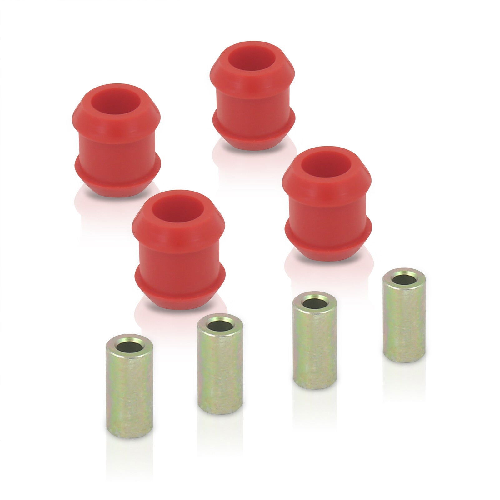Honda Civic 1988-1991 / CRX 1988-1991 Front Upper Control Arm Bushings Kit Red - Parts Agent