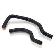 Honda Civic 1988-1991 / CRX 1989-1991 B-Series B16A Silicone Radiator Hoses Black - Parts Agent