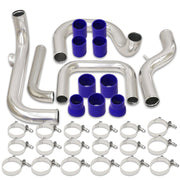 Honda Civic 1988-2000 / CRX 1988-1991 / Del Sol 1993-1997 / Acura Integra 1990-2001 Aluminum Piping Kit Polished (With SQV / SSQV Type BOV Flange) - Parts Agent