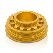 Honda Civic 1988-2000 / CRX 1988-1991 / Del Sol 1993-1997 D-Series D15 D16 Underdrive Crank Pulley Gold - Parts Agent