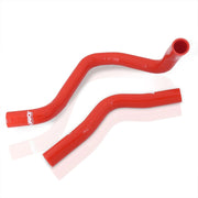 Honda Civic 1992-1995 / Del Sol 1993-1997 B-Series B16A Silicone Radiator Hoses Red - Parts Agent