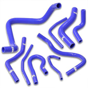 Honda Civic 1992-2000 D-Series D15 D16 SOHC Silicone Radiator & Heater Hoses Set Blue - Parts Agent