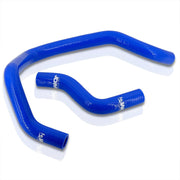 Honda Civic 1992-2000 D-Series D15 D16 SOHC Silicone Radiator Hoses Blue - Parts Agent