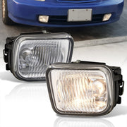 Honda Civic 1996-1998 Front Fog Lights Clear Len (Includes Switch & Wiring Harness) - Parts Agent