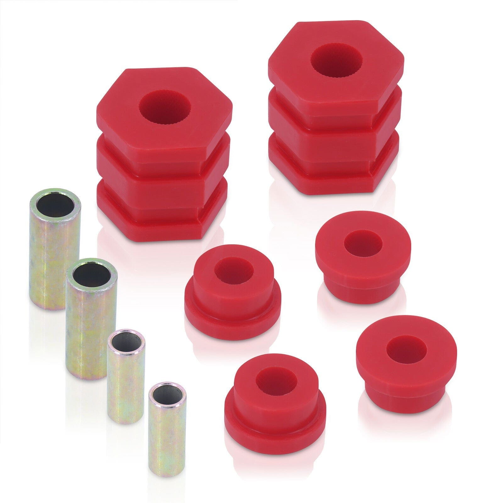 Honda Civic 1996-2000 Front Lower Control Arm Bushings Kit Red - Parts Agent