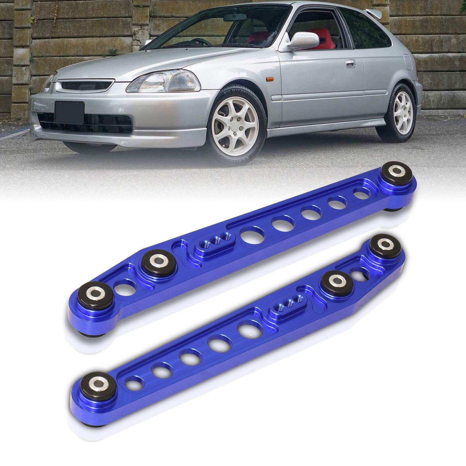 Honda Civic 1996-2000 Rear Lower Control Arms Blue - Parts Agent