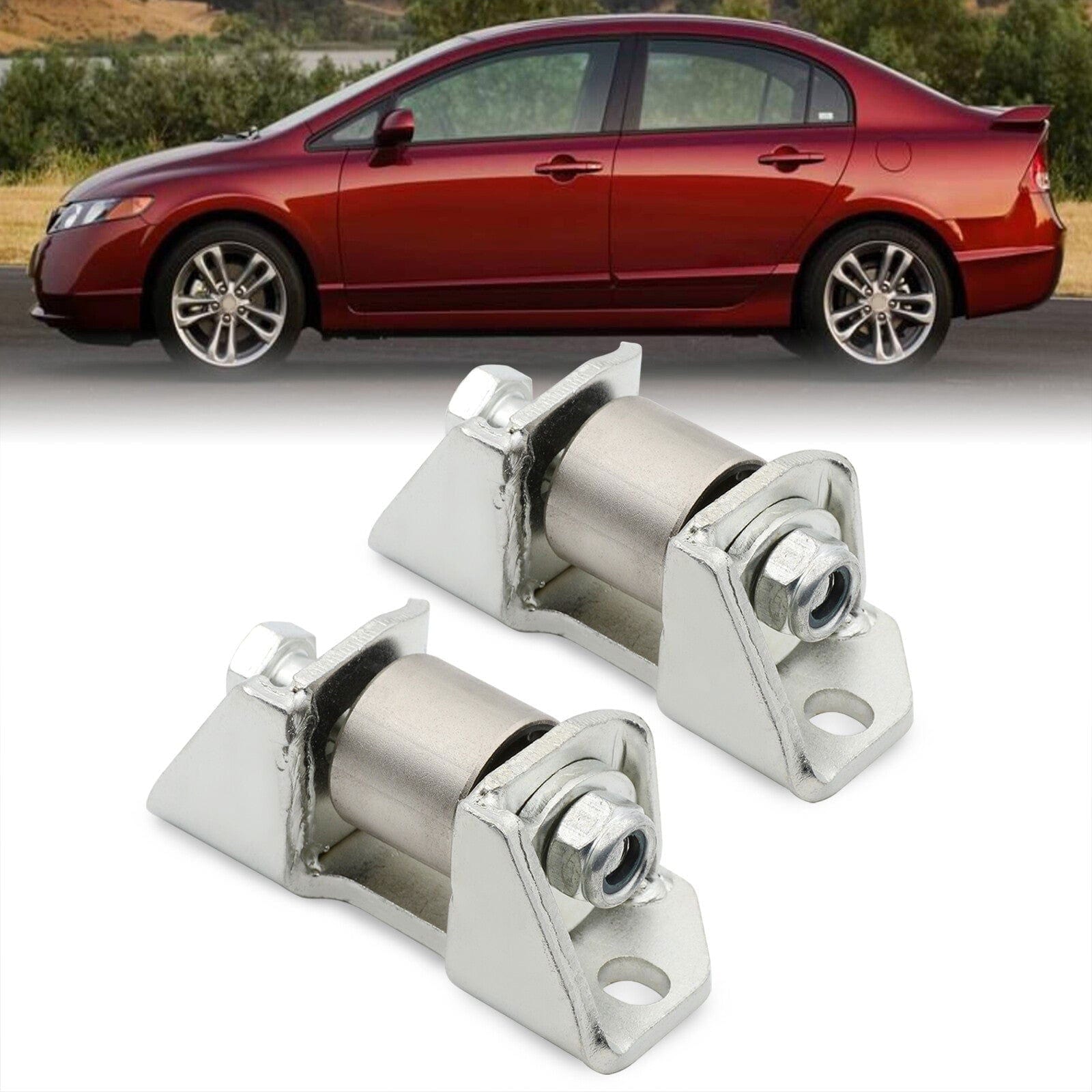 Honda Civic 2006-2011 Rear Upper Camber Kit +1.25/-1.25 Chrome (Single) - Parts Agent