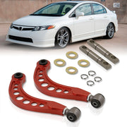 Honda Civic 2006-2015 Rear Control Arms Camber Kit Red - Parts Agent
