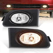 Honda Civic 2DR/4DR 2001-2003 Front Fog Lights Clear Len (Includes Switch & Wiring Harness) - Parts Agent