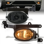 Honda Civic 2DR 2006-2008 Front Fog Lights Smoked Len (Includes Switch & Wiring Harness) - Parts Agent
