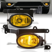 Honda Civic 2DR 2006-2008 Front Fog Lights Yellow Len (Includes Switch & Wiring Harness) - Parts Agent