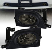 Honda Civic 4DR 2006-2008 Front Fog Lights Smoked Len (Includes Switch & Wiring Harness) - Parts Agent