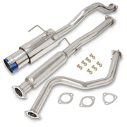 Honda Civic Coupe / Sedan 1992-2000 N1 Style Stainless Steel Catback Exhaust System Burnt Tip (Piping: 2.5