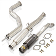 Honda Civic Coupe / Sedan 1992-2000 N1 Style Stainless Steel Catback Exhaust System Gunmetal (Piping: 2.5