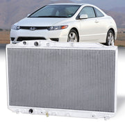 Honda Civic DX LX EX 2006-2011 Automatic & Manual Transmission Aluminum Radiator (EXCLUDING HYBRID & SI MODELS) - Parts Agent
