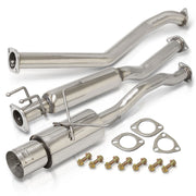Honda Civic EX 2001-2005 N1 Style Stainless Steel Catback Exhaust System (Piping: 2.5