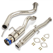 Honda Civic Hatchback 1992-1995 N1 Style Stainless Steel Catback Exhaust System Burnt Tip (Piping: 2.5