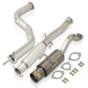 Honda Civic Hatchback 1992-1995 N1 Style Stainless Steel Catback Exhaust System Gunmetal (Piping: 2.5