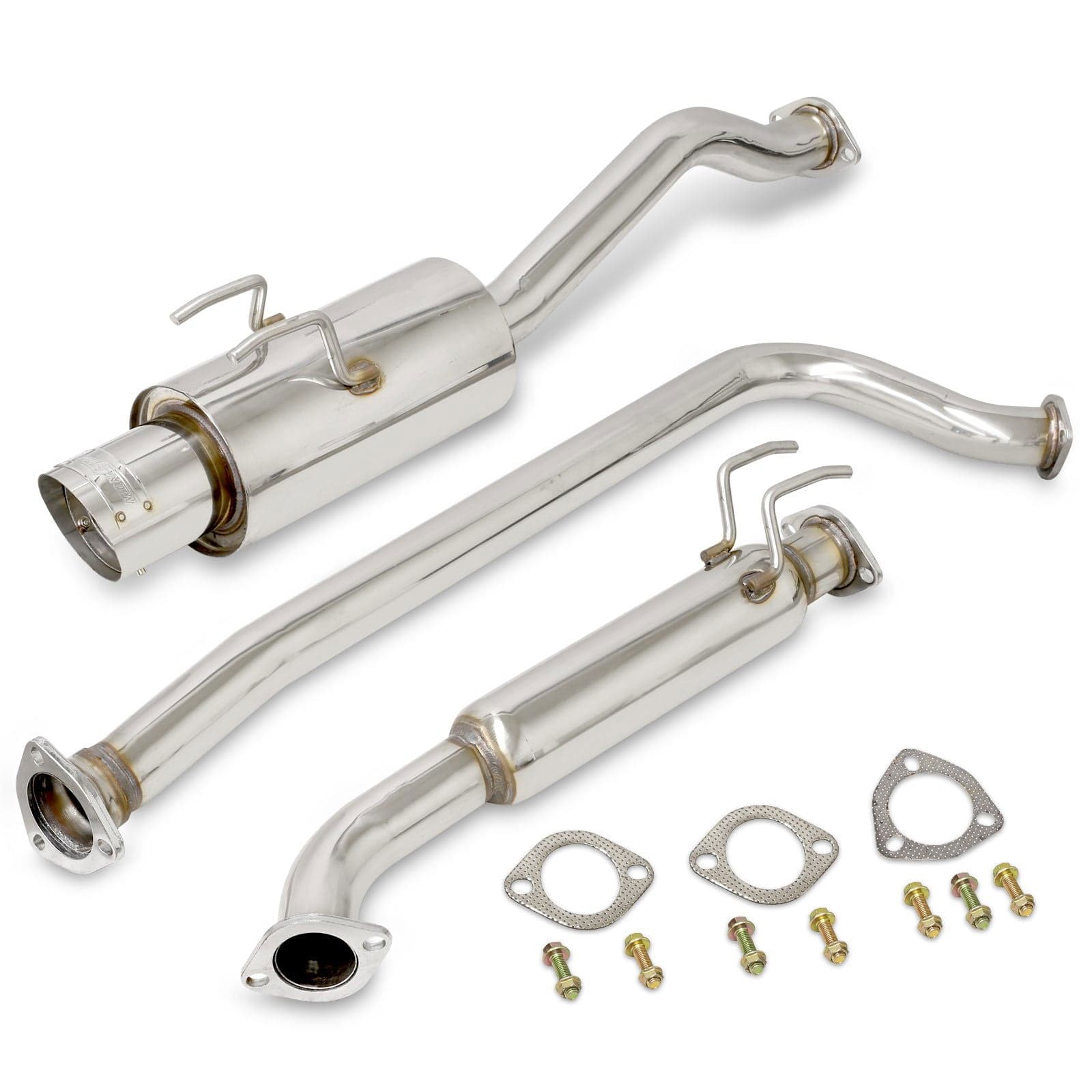 Honda Civic SI Coupe 2006-2011 N1 Style Stainless Steel Catback Exhaust System (Piping: 2.5" / 65mm | Tip: 4.5") - Parts Agent