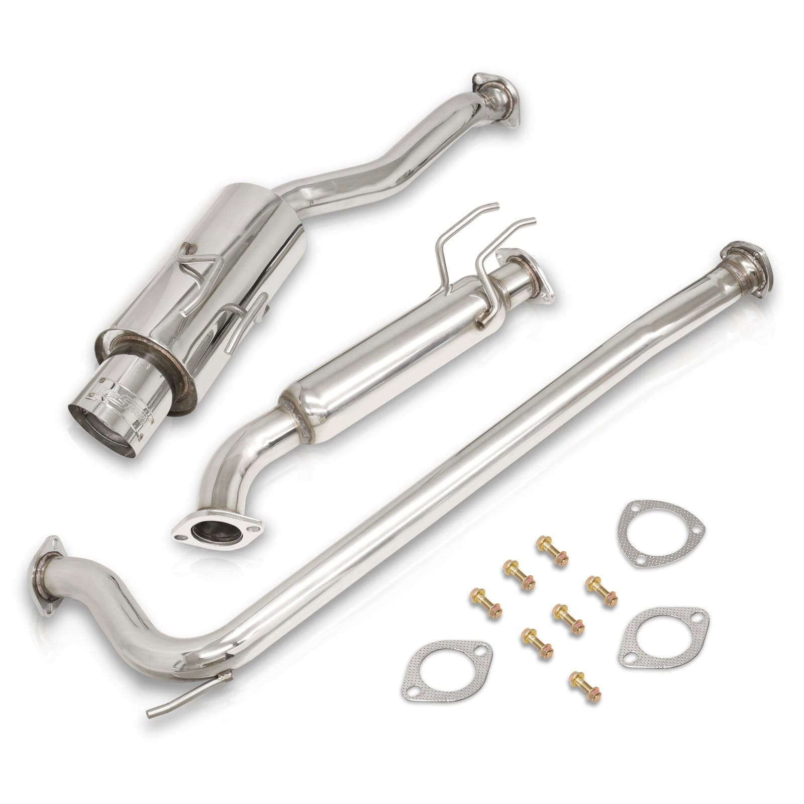 Honda Civic SI Sedan 2006-2011 N1 Style Stainless Steel Catback Exhaust System (Piping: 2.5" / 65mm | Tip: 4.5") - Parts Agent