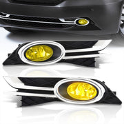 Honda Odyssey 2014-2017 Front Fog Lights Yellow Len (Includes Switch & Wiring Harness) - Parts Agent