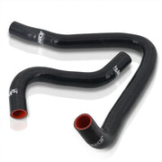 Honda Prelude H22A 1997-2001 Silicone Radiator Hoses Black - Parts Agent