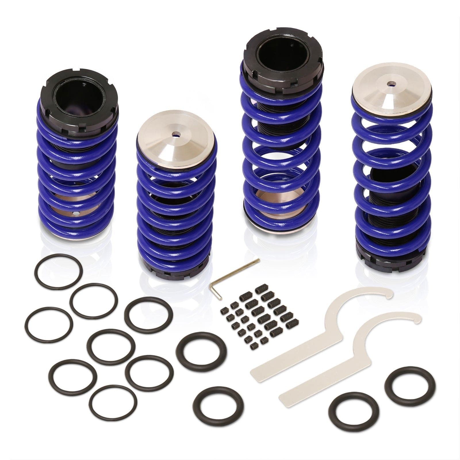 Hyundai Tiburon V6 2002-2005 Coilover Sleeves Kit Blue - Parts Agent