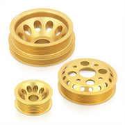 Infiniti G35 2002-2006 / FX35 2003-2006 / Nissan 350Z 2002-2006 3.5L VQ35DE Underdrive Crank Alternator Idler Pulley Gold - Parts Agent