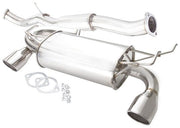 Infiniti G35 Coupe 2003-2007 / Nissan 350Z 2003-2009 Dual Tip Stainless Steel Catback Exhaust System (Piping: 3.0